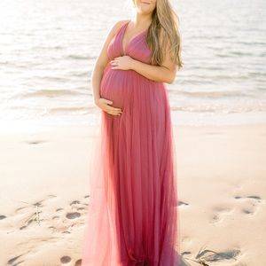 Luxxel Pink Maxi Dress